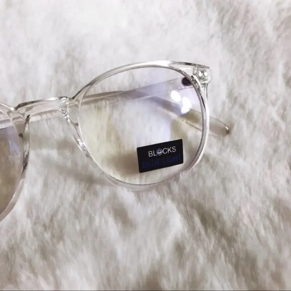 Tori Clear Computer Blue Light Glasses